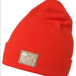 The North Face Orange Beanie